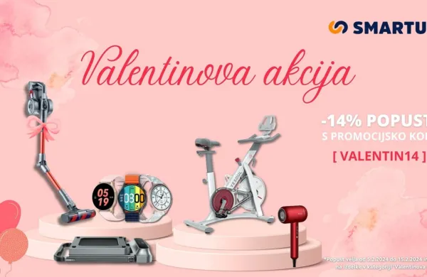 Valentinova akcija na Smartus.si: Privo&scaron;čite najbolj&scaron;e sebi in va&scaron;im najbljižjim