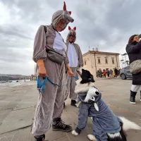 Na 14. Istrski pustni povorki zmago slavili &ldquo;dekanski vesoljci&rdquo; (FOTO, VIDEO)
