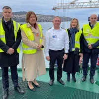 V Luki Koper največja kontejnerska ladja ladjarja CMA CGM