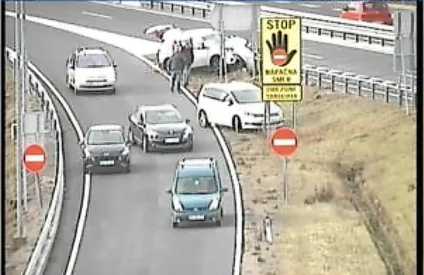 Prometna nesreča na izolski obvoznici