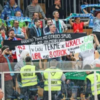 Kruta vojaška statistika na tribunah koprske Bonifike.