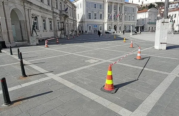 Piran: mimo Tartinija do Zelenjavnega trga