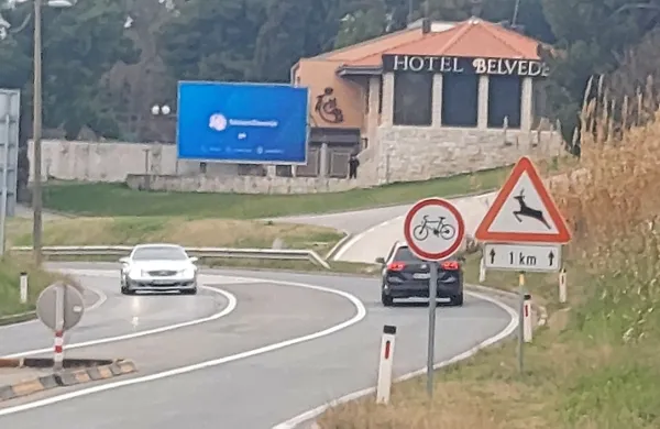 Vožnja po cestah od Kopra do Dragonje ter od Belvederja do Lucije je za kolesarje nevarna