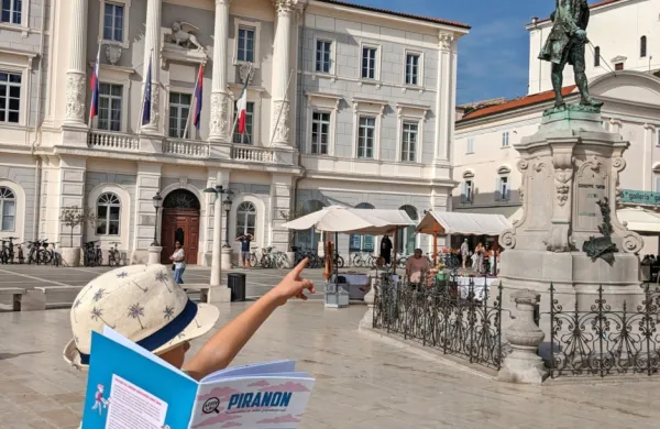 S knjižico Arheolov Piranon se otroci in starši na zabaven in 
poučen način lahko podučijo o zgodovini Pirana.