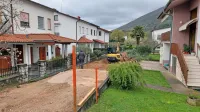 Dela so končana, na Veliki poti v Solkanu pa še trajajo, ker  morajo prestavljati plinovod. 
