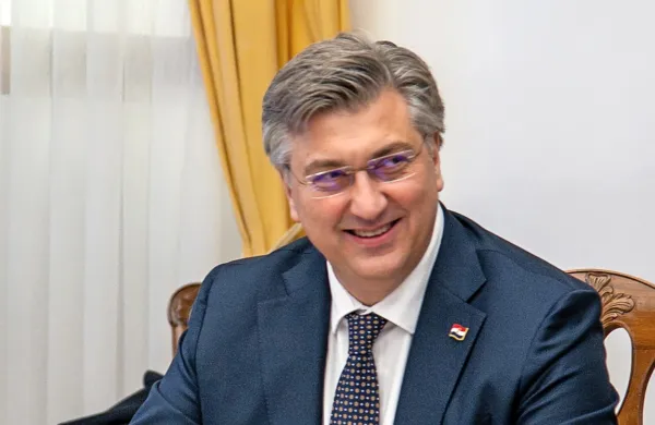 Predsednik vladajoče stranke HDZ Andrej Plenković