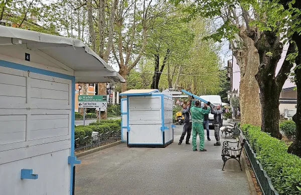 Sprehajali&scaron;če ob Pietru Coppu brez prodajnih hi&scaron;k