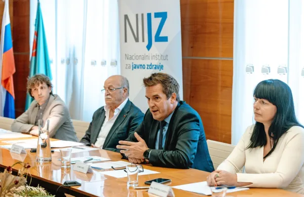 Tjaš Prinčič. Marko Vudrag, Samo Turel in Marinka Saksida so 
predstavili, kakšno je zdravje prebivalcev Goriške. 