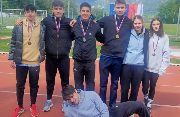 Atleti AK Gorica so v Radovljici osvojili  pet odličij.