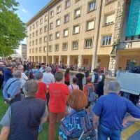 V Novi Gorici so pričakali Gori&scaron;ki mlaj 2024 (FOTO)