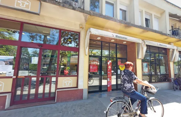 Mercator je s prvim majem napovedal zaprtje več enot po 
Sloveniji, tudi tiste na Delpinovi ulici v Novi Gorici.