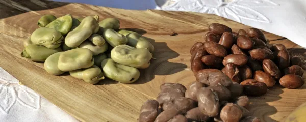 Tudi v stročnicah je polno beljakovin.