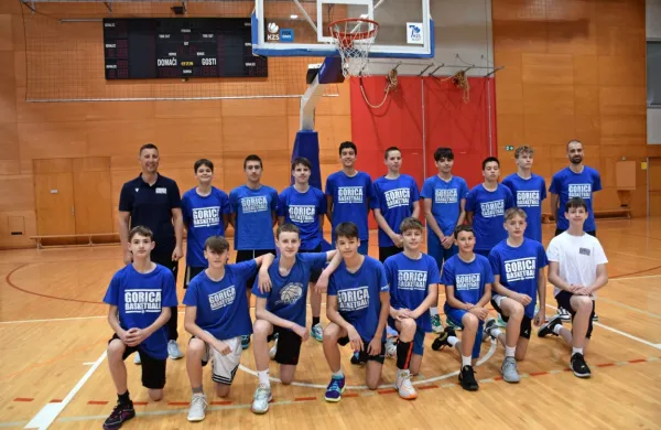Gorica: Benjamin Hažbić, Boris Kaurin, Klemen Koren, Taj Popović, Rafael Rusjan, Gašper Vidič,  Miha Paravan, Luka Pozderović, 
Žiga Pušnar, Jakob Pajntar, Peter Humar, Nicolas Dos Santos, Anže 
Makarovič, Anže Bizjak, Ian Beltram, Filip Kocijančič, Leon Ferfolja; trener Goran Kuburić,  pomočnik Luka Kompara.



  