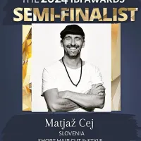 Frizer Matjaž Cej znova na mednarodni sceni