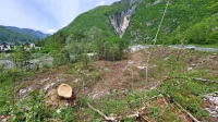 Degradirano območje z razgledom na slap Boka s parkiriščem bi 
občina uredila, zavod za varstvo narave pa ne soglaša s predlaganimi načrtom. 