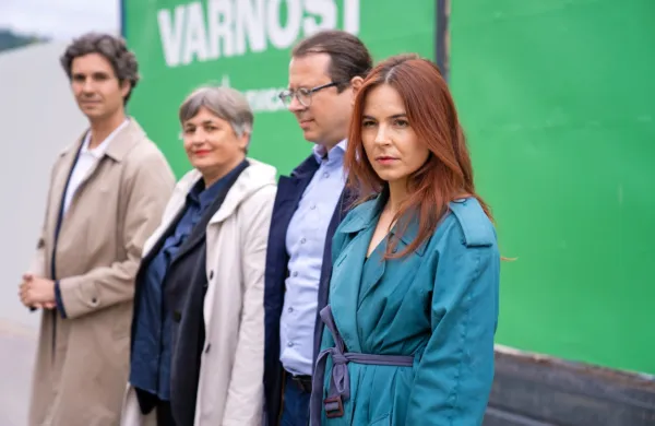 Kandidati Levice  se na evropske volitve podajajo s sloganom 
Varnost.