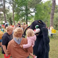 Na tisoče prijateljev se je družilo z živalmi in pravljičnimi bitji (FOTO)