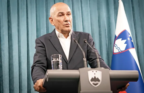 Predsednik SDS Janez Janša