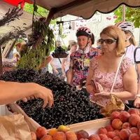 Obiskovalci množično po Brdih, če&scaron;enj je že zgodaj zmanjkovalo (FOTO)