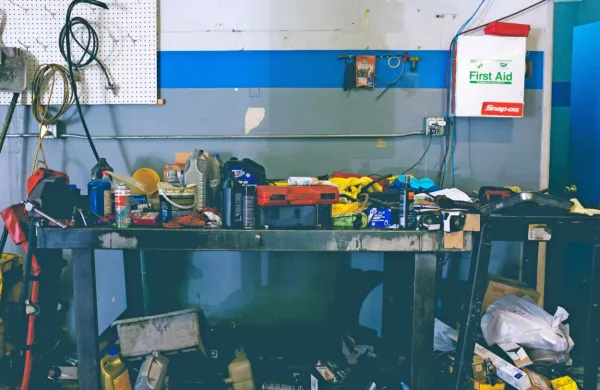 Poskrbite, da stvari v garaži najdejo svoje mesto.