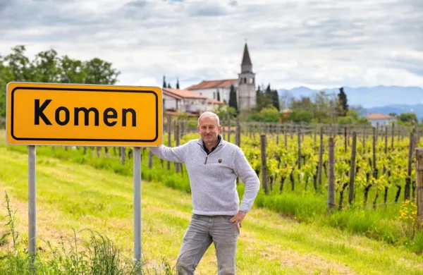 Komenski župan Erik Modic 