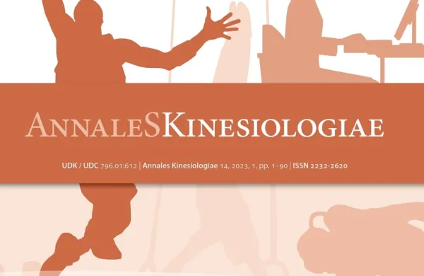 Prva številka lanskega letnika revije
 Annales  Kinesiologiae 