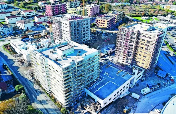Lani dokončanih 15 odstotkov več stanovanj