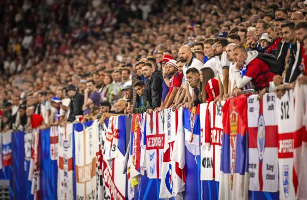 Uefa odprla preiskavo proti Srbiji zaradi provokativnih sporočil