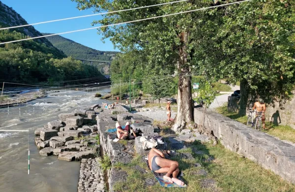 Tudi letos za več varnosti na Soči v Solkanu