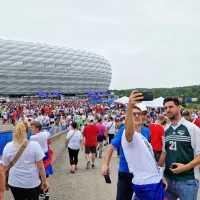 V M&uuml;nchnu na tisoče slovenskih navijačev (VIDEO, FOTO)