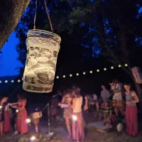 Praznično glasbeno vzdušje je v Smokvici dopolnila še skupina 
TradInEtno Orkestar, 