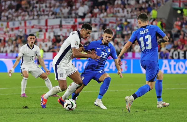 Slovenski nogometa&scaron;i po 0:0 z Anglijo v osmini finala EP