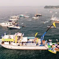 350 plovil pred Fieso na Caprisovem Boat Partyju (FOTO)
