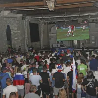 Kako so tekmo spremljali v koprski Taverni (FOTO)
