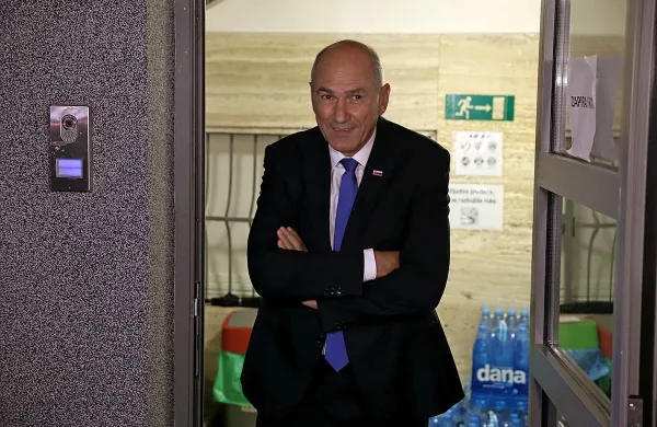 Predsednik SDS Janez Janša