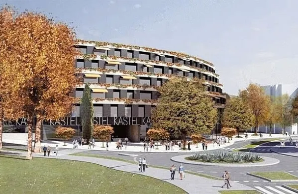  OPPN Kaštel predvideva izgradnjo objekta s podzemno garažo z 469 parkirnimi mesti. Objekt naj bi segal v višino 22,4 metra. Ob njem naj bi na 
območju centralne avtobusne postaje uredili javni trg in park. 

  