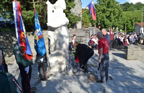 Borčevska proslava z ugledno udeležbo