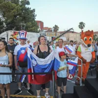 V pričakovanju prihoda športnikov, za katere bomo kmalu stiskali pesti na največjem športnem dogodku leta.