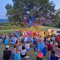 Premiera orkestra ETNOHIsTERIA v Tru&scaron;kah (FOTO, VIDEO)