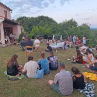 Premiera orkestra ETNOHIsTERIA v Tru&scaron;kah (FOTO, VIDEO)