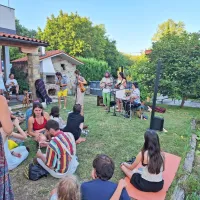 Premiera orkestra ETNOHIsTERIA v Tru&scaron;kah (FOTO, VIDEO)