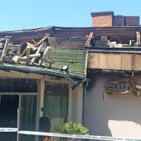 Kriminalistični ogled prizori&scaron;ča požara v Portorožu &scaron;e ni mogoč (FOTO, VIDEO)