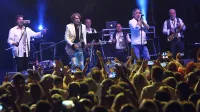 Skupina Bijelo dugme v zasedbi Goran Bregović, Alen Islamović in 
Mladen Vojičić - Tifa je avgusta 2018 gostovala v Kopru