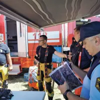 (POŽAR) Ponoči bodo posku&scaron;ali požar omejiti in ga zaustaviti