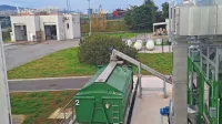 Sušilnica komunalnega blata je med poskusnim obratovanjem 
proizvedla tudi prve suhe brikete iz našega vsakdanjega blata. 