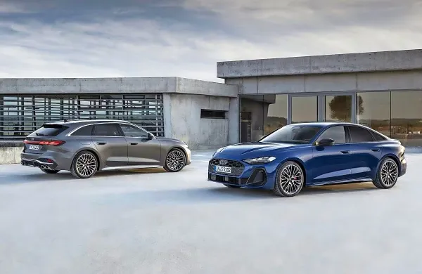 Audi A4 in A5 sta dobila novo nadaljevanje - model izdelan na novi 
platformi, ki bo na voljo v dveh karoserijskih izvedbah.