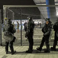 Mrk nogometa&scaron;ev in luči na koprskem stadionu (FOTO)