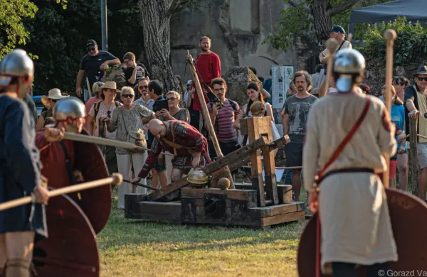 Ajdovščina je minuli konec tedna gostila festival poznoantične kulture.