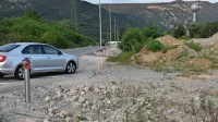 Takšen je te dni pogled na PEC v Kromberku -  od trgovskega centra 
Merkur proti nekdanji Mesni industriji Primorske. 