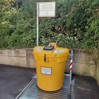 V Ankaranu namestili zbiralnico odpadnega olja